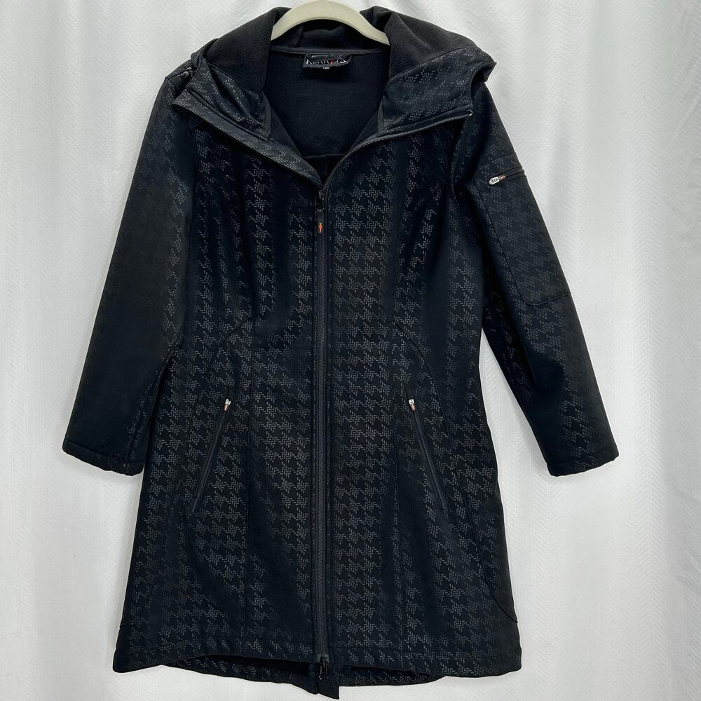 Kerrits women’s black hooded jacket equestrian horses ranch western farm medium